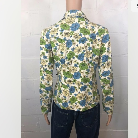 Paper Doll Prod. Jacket Size 10 Long Sleeve Floral - Picture 5 of 8
